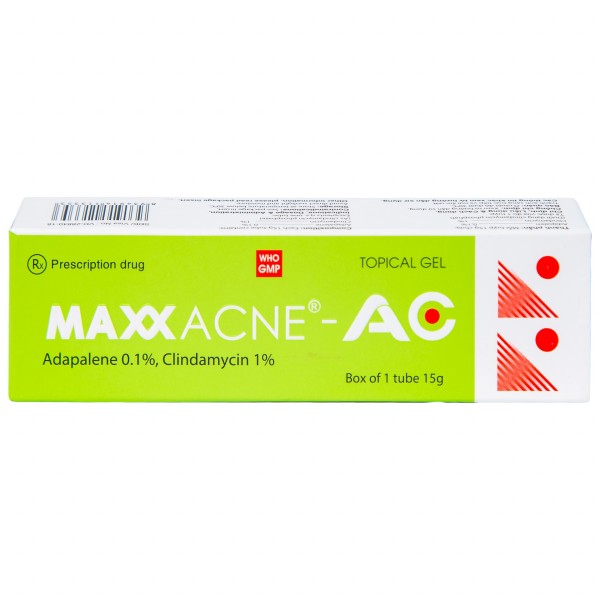 Gel trị mụn trứng cá MaxxAcne-AC (15g)