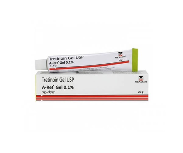  Gel điều trị mụn Tretinoin Gel USP 0.1% (20g)