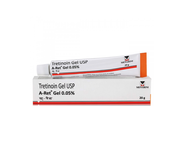 Gel điều trị mụn Tretinoin Gel USP 0.05% (20g)