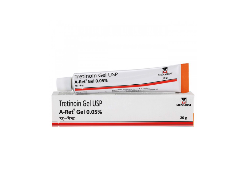 Gel điều trị mụn Tretinoin Gel USP 0.05% (20g)