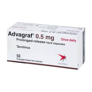Advagraf 0.5mg (5 vỉ x 10 viên/hộp)