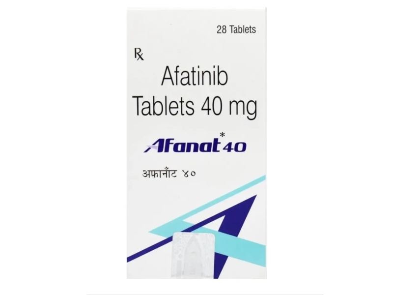 Thuốc điều trị ung thư phổi không tế bào nhỏ Afanat 40 (28 viên/hộp)