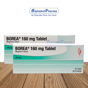 Borea 160mg (3 vỉ x 10 viên/hộp)