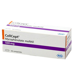Thuốc điều trị dự phòng thải ghép Cellcept 500mg (50 viên/hộp)