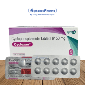 Cycloxan 50mg (10 vỉ x 10 viên/hộp)