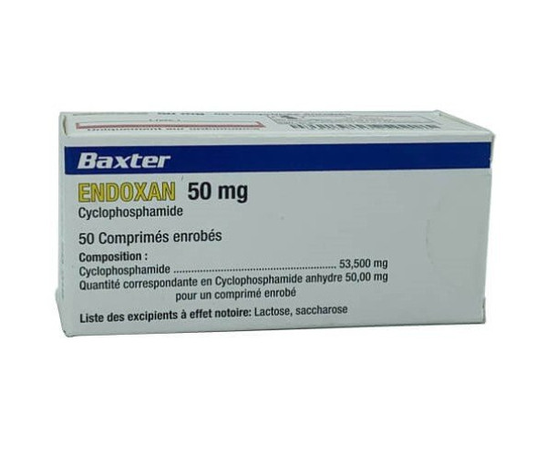 Thuốc điều trị ung thư Endoxan 50mg (50 viên/hộp)