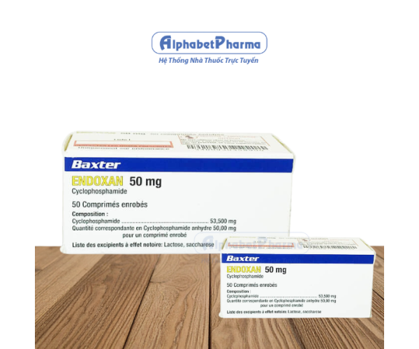 Thuốc điều trị ung thư Endoxan 50mg (50 viên/hộp)