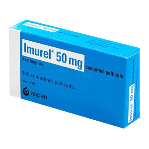 Thuốc ức chế miễn dịch Imurel 50mg (10 vỉ x 10 viên/hộp)