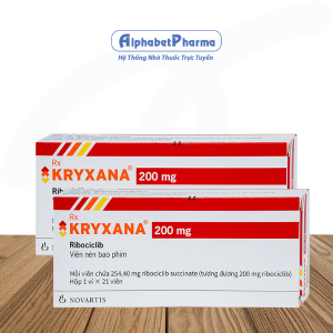 Thuốc điều trị ung thư vú Kryxana 200mg (21 viên/hộp)