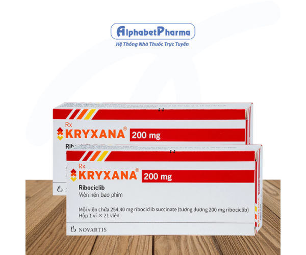 Thuốc điều trị ung thư vú Kryxana 200mg (21 viên/hộp)