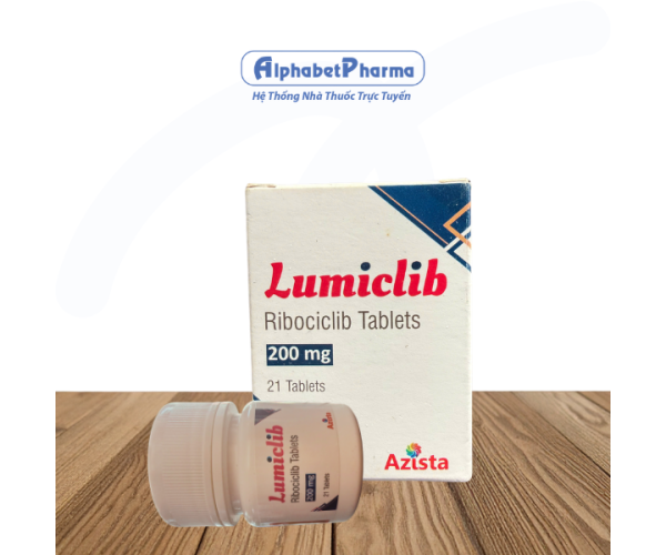 Thuốc điều trị ung thư vú Lumiclib 200mg (21 viên/hộp)