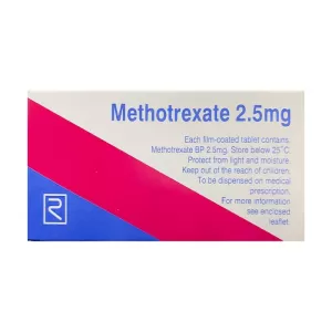 Methotrexate 2.5mg Remedica (10 vỉ x 10 viên/hộp)