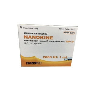 Dung dịch tiêm Nanokine 2000IU/1ml (1 lọ/hộp)