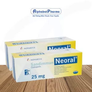 Neoral 25mg (5 vỉ x 10 viên/hộp)