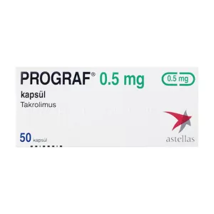 Prograf 0.5mg (5 vỉ X 10 viên/hộp)