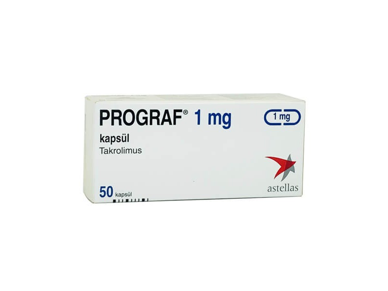 Thuốc ức chế miễn dịch Prograf 1mg (50 viên/hộp)