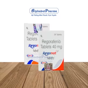 Thuốc chống ung thư Regonat 40mg (28 viên/hộp)
