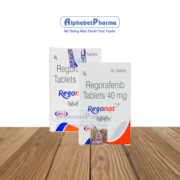 Thuốc chống ung thư Regonat 40mg (28 viên/hộp)