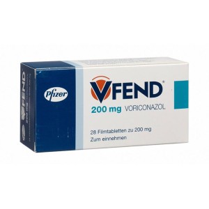 Thuốc điều trị nhiễm nấm Vfend 200mg (30 viên/hộp)