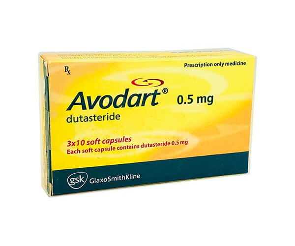 Avodart 05mg 3 Vỉ X 10 Viênhộp Thuốc điều Trị Phì đại Tuyến Tiền Liệt