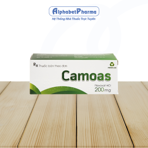 Thuốc giảm tiểu khó, tiểu gấp, tiểu đêm Camoas 200mg (3 vỉ x 10 viên/hộp)