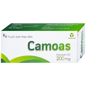 Thuốc giảm tiểu khó, tiểu gấp, tiểu đêm Camoas 200mg (3 vỉ x 10 viên/hộp)