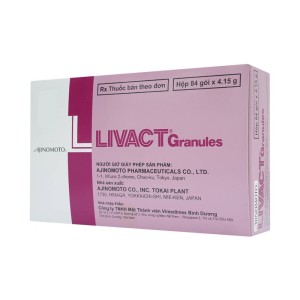 Cốm pha dung dịch uống cải thiện tình trạng giảm albumin máu Livact Granules (84 gói/hộp)