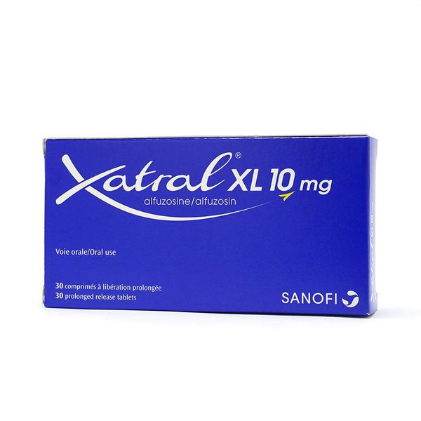 Thuốc điều trị phì đại tuyến tiền liệt Xatral XL 10mg (30 viên/hộp)
