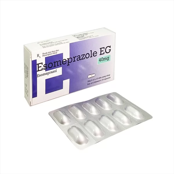 Esomeprazole EG 40mg (2 blisters x 10 capsules/box)