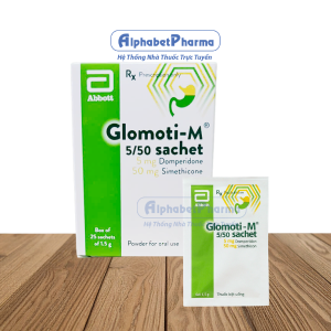 Thuốc trị nôn, buồn nôn Glomoti-M (25 gói/hộp)