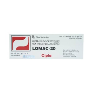 Thuốc trị loét dạ dày, tá tràng Lomac 20mg (10 vỉ x 10 viên/hộp)