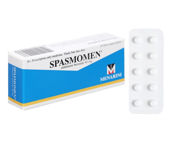 Thuốc điều trị đại tràng ruột kích thích Spasmomen 40mg (3 vỉ x 10 viên/hộp)
