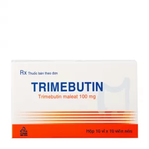 Trimebutin 100mg Tv.pharm (10 vỉ x 10 viên/hộp)