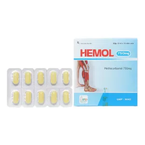 Hemol 750mg (10 vỉ x 10 viên/hộp )