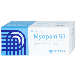 Thuốc giãn cơ Myopain 50mg (5 vỉ x 10 viên/hộp)