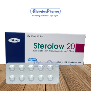 Sterolow 20mg (3 vỉ x 10 viên/hộp)