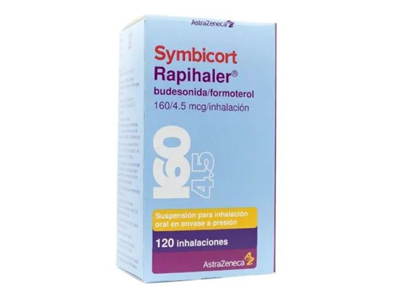 Thuốc trị hen suyễn Symbicort Rapihaler 160/4.5mcg (120 liều)