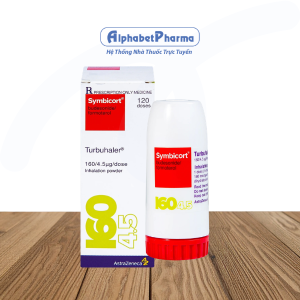 Bột hít trị hen suyễn Symbicort Turbuhaler 160/4.5mcg (120 liều)