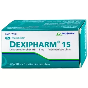 Dexipharm 15mg (10 vỉ x 10 viên/hộp)