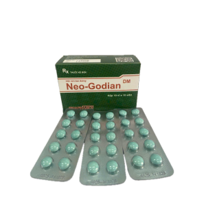 Thuốc điều trị ho, long đờm Neo-Godian (10 vỉ x 10 viên/hộp)