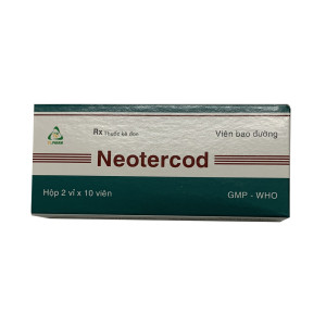 Thuốc ho Neotercod (2 vỉ x 10 viên/hộp)