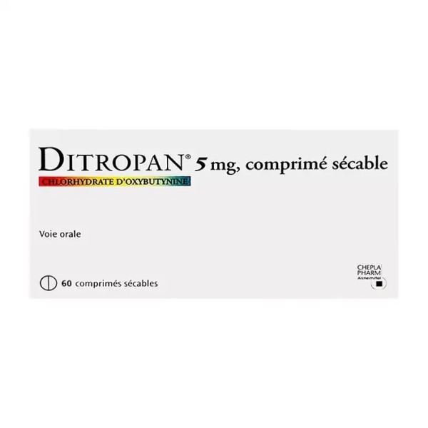 Thuốc điều trị tiểu tiện không kiểm soát Ditropan 5mg (60 viên/hộp)