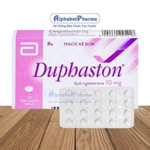 Thuốc điều trị rối loạn kinh nguyệt, trị dọa sảy thai Duphaston 10mg (20 viên/hộp)