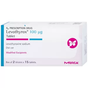 Levothyrox 100mcg (3 vỉ x 10 viên/hộp)