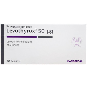 Thuốc điều trị bệnh lý tuyến giáp Levothyrox 50mcg (3 vỉ x 10 viên/hộp)