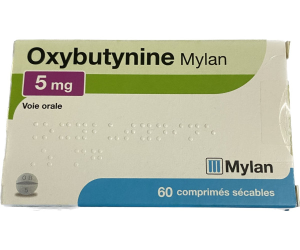 Thuốc điều trị tiểu tiện không kiểm soát Oxybutynine Mylan 5mg (60 viên/hộp)