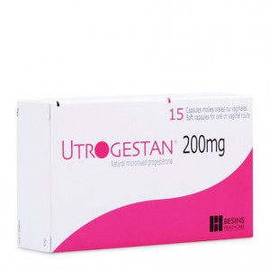 Thuốc điều hòa nội tiết tố Utrogestan 200mg (15 viên/hộp)