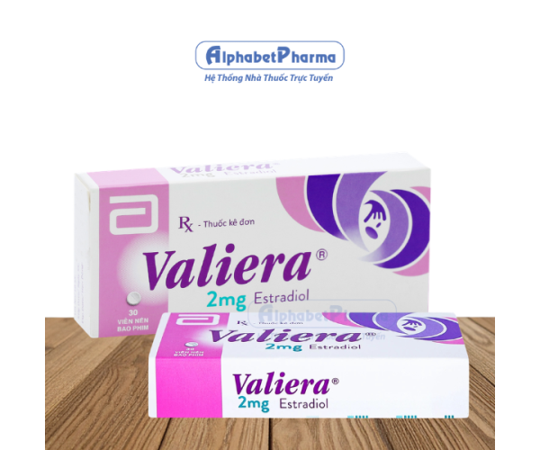 Thuốc điều trị rối loạn vận mạch Valiera 2mg (30 viên/hộp)