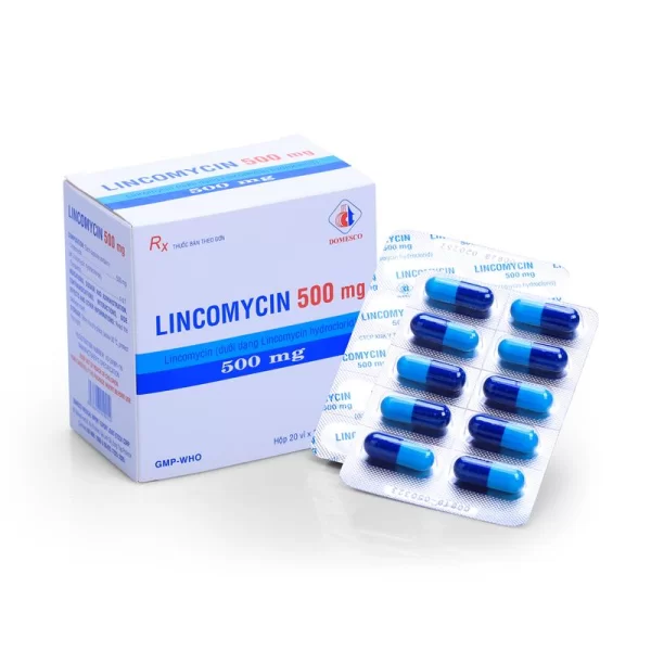 Lincomycin Domesco 500mg (20 blisters x 10 capsules/box)