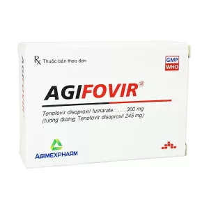 Agifovir 300mg (3 vỉ x 10 viên/hộp)